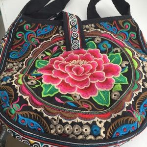 Johnny was style -Hobo Style Embroidered bag